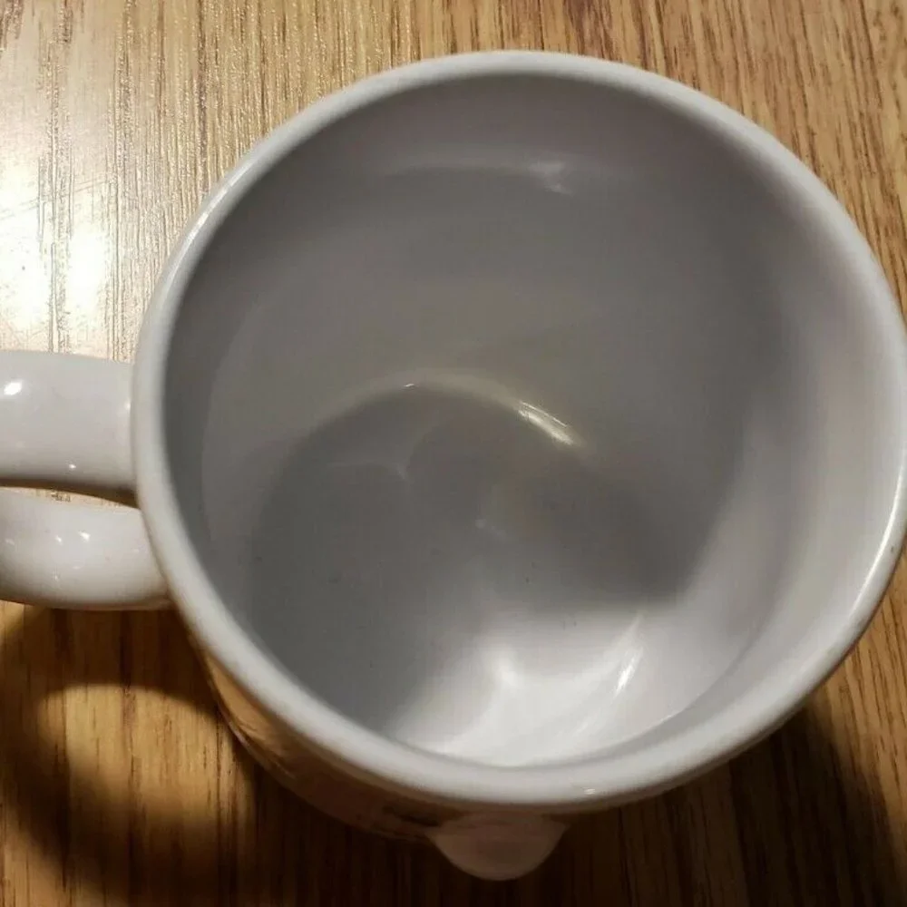 Angry Face Coffee Cup / Mug 3D Nose